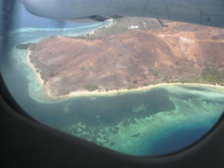 Entre Bali et Flores, vue du ciel